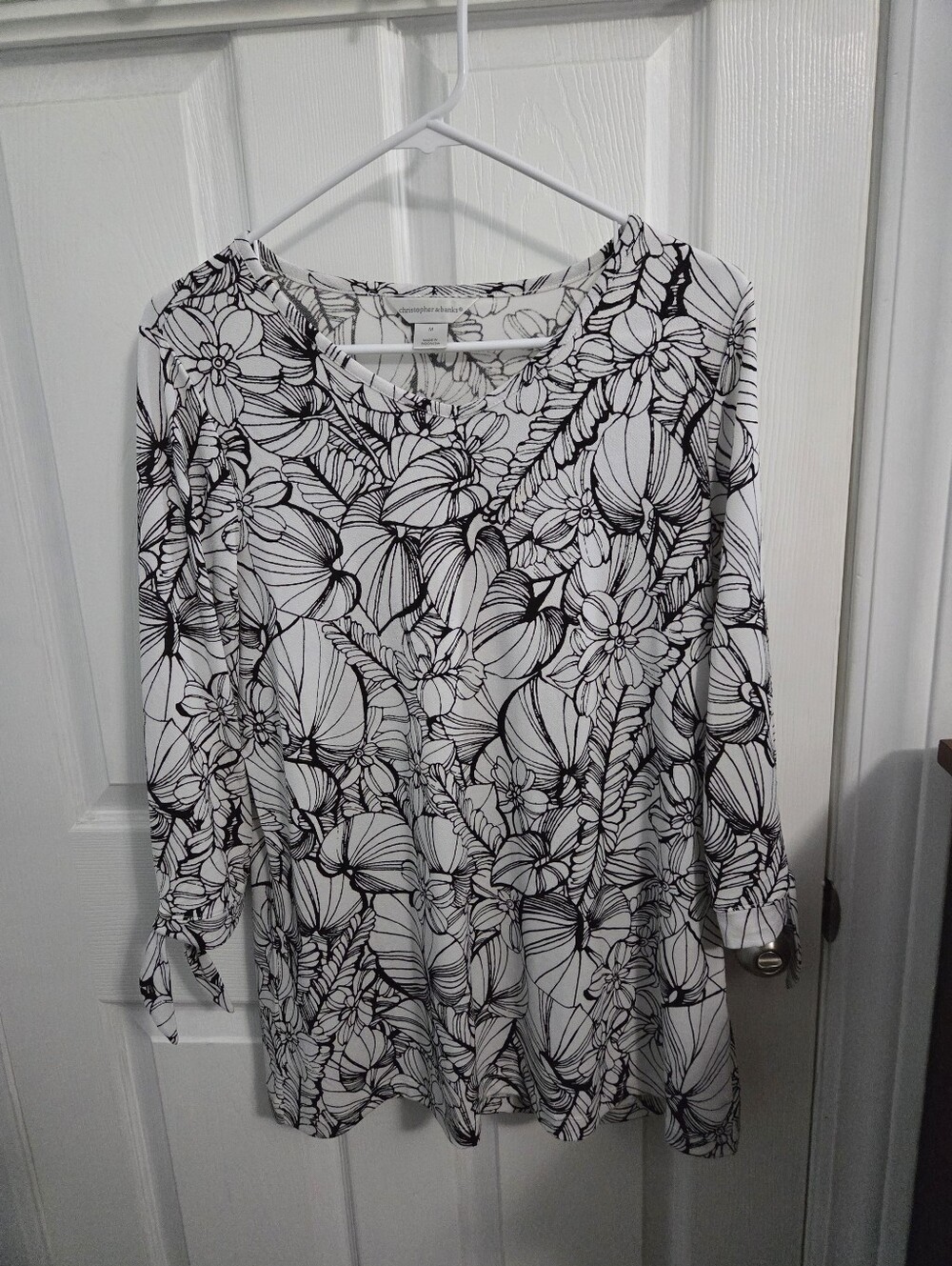 Lot Of 3- Christopher & Banks- Size Medium- Women's Tops/Shirts/Blouses
